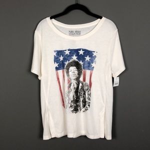 Karl Ferris l NWT Ivory Jimi Hendrix T-Shirt